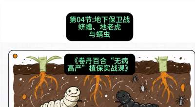 第04节：地下保卫战&mdash;&mdash;蛴螬、地老虎与螨虫 ，课程：《卷丹百合&ldquo;无病高产&rdquo;植保实战课》#识农AI