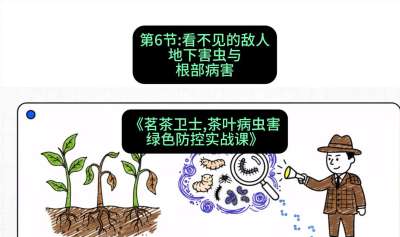 第06节：看不见的敌人&mdash;&mdash;地下害虫与根部病害，课程：《茗茶卫士&mdash;&mdash;茶叶病虫害绿色防控实战课》#识农AI