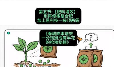 第五节：【肥料增效】别再傻撒复合肥，加上&ldquo;黑科技&rdquo;一袋顶两袋